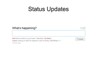 Status Updates 