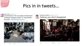 Pics in in tweets…
11
 