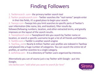 12 Big Twitter QuestionsWill Twitter change the way you work?Will traditional marketing die?Are there now new rules of business because of Twitter?Is newspaper advertising dead?Will your staff need to spend all their time on Twitter?Are you too busy for Twitter?Is Twitter  just for  my kids?Isn’t Twitter just a fad, surely it won’t last long?Will Twitter instantly bring you business?Shouldn’t we wait and ‘just see what happens’ with Twitter?If we start using Twitter for business,  won’t people criticise us? Can Twitter add value to our business?