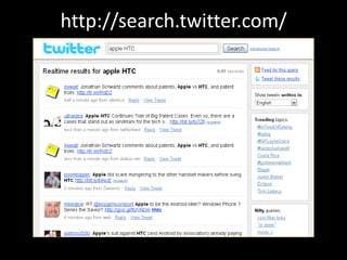 http://search.twitter.com/
 