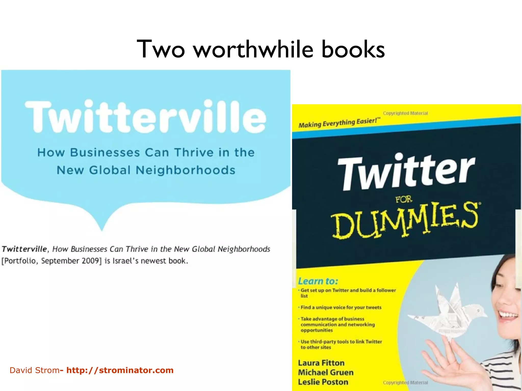 Two worthwhile books 