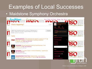 Examples of Local SuccessesMaidstone Symphony Orchestra