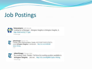 Job Postings
