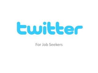 For Job Seekers 