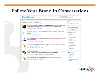 Follow Your Brand in Conversations
 
