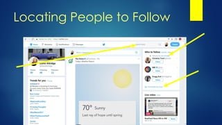 Locating People to Follow
 