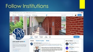 Follow Institutions
 