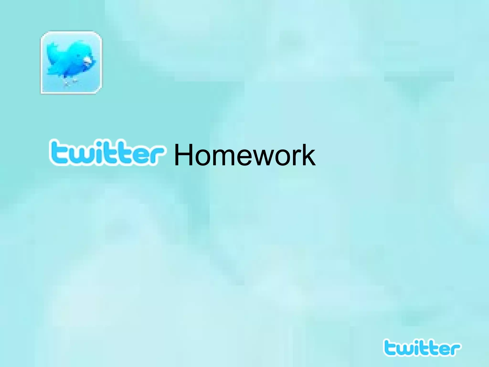 Homework 