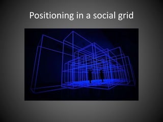 Positioning in a social grid
 