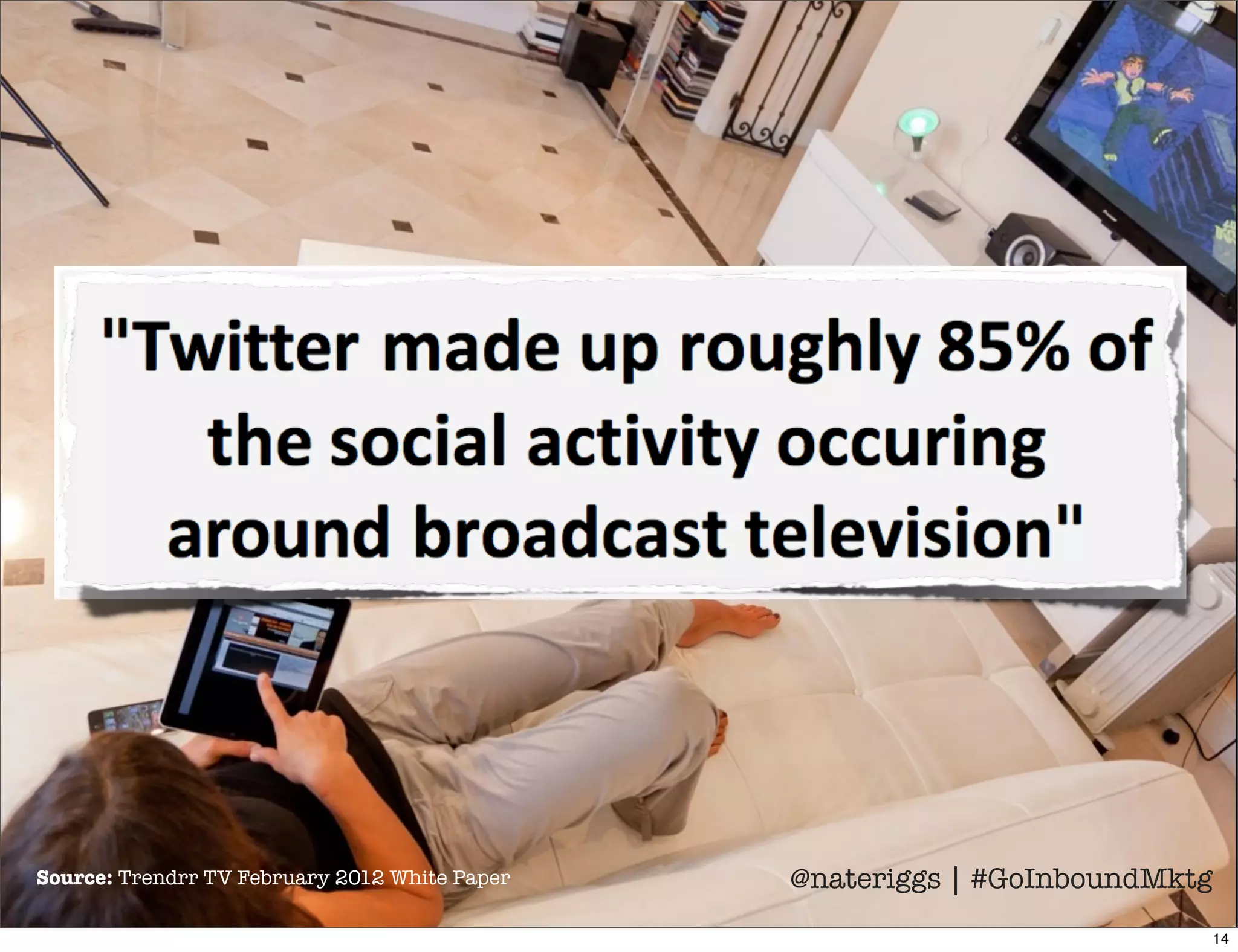 STEPPS: Why Things Catch On
✓ Social Currency
✓ Triggers
✓ Emotions
✓ Public
✓ Practical Value
✓ Stories
Contagious: Why Things Catch On by Jonah Berger@nateriggs | #GoInboundMktg
15
 