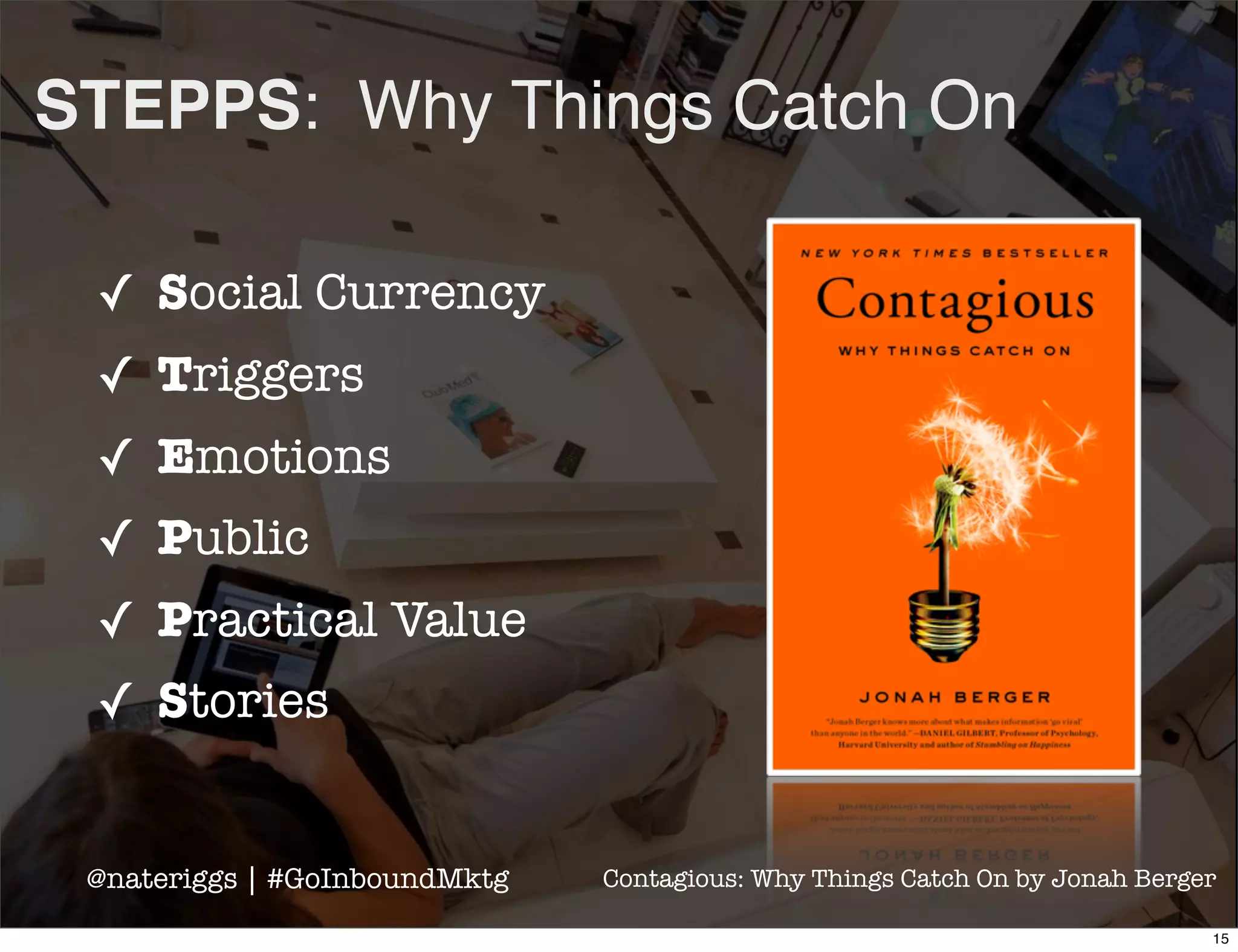 TWITTER HABITS
How To Build Mirco-blogging into Your Business Culture
and Get Results
@nateriggs | #GoInboundMktgFlicker Photo Credit: looseends
16
 