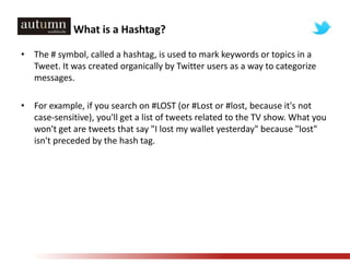 Twitter Hashtag | PPT