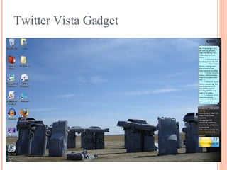 Twitter Vista Gadget 