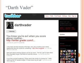 “ Darth Vader” 