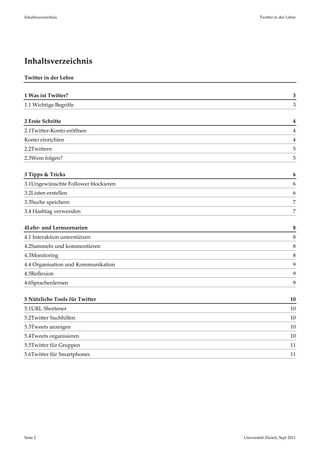 Twitter in der Lehre