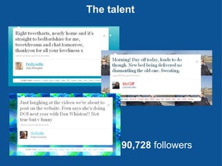 The talent 90,728  followers 