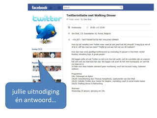 jullie uitnodiging
 én antwoord…
 