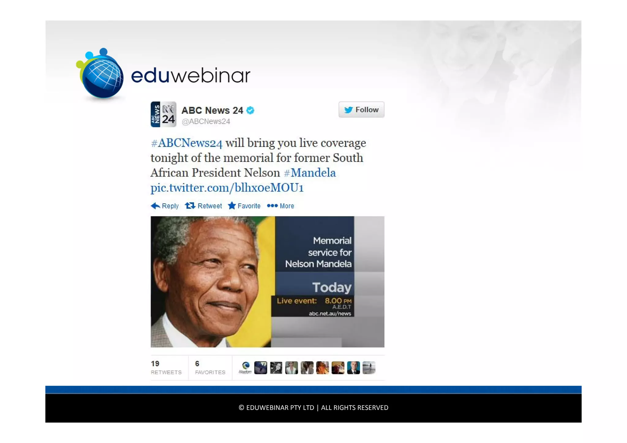 © EDUWEBINAR PTY LTD | ALL RIGHTS RESERVED

 