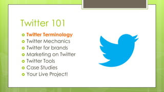 Marketing your brand on Twitter for Social Media Professionals | PPT