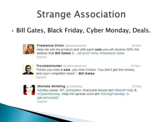    Bill Gates, Black Friday, Cyber Monday, Deals.
 