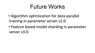 Future Works
?
?
 