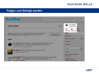 Folgen und Gefolgt werden  