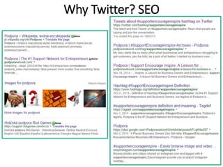 Why Twitter? SEO
 