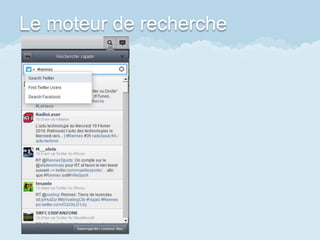 Le moteur de recherche
 