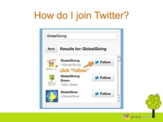 How do I join Twitter?
 