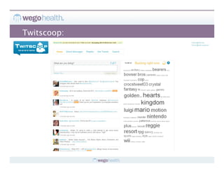 Twitscoop:
 