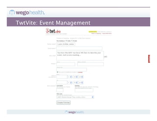 TwtVite: Event Management
 