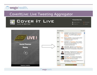 CoverItLive: Live Tweeting Aggregator
 