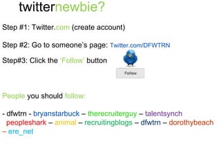 TwitterTools4Recruiting