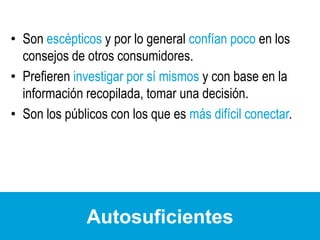 Habitualmente influyen sobre la decisión de compra.