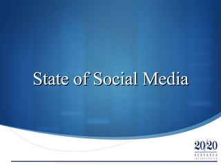 State of Social Media 06/09/09 