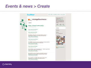 Events & news > Create 