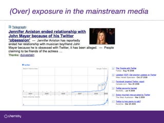 (Over) exposure in the mainstream media 
