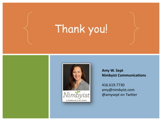 “You have to earn your place in your audience’s minds every day.”Owen Thomas, VentureBeatHOWwill youconnect with them?