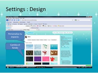 Settings : DesignPersonalizatuespacio.Cambia el fondo