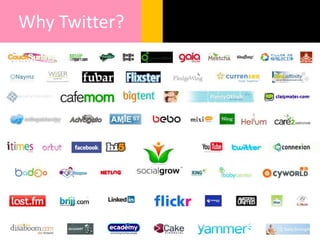 Why Twitter?
 