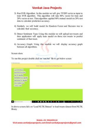 Twitter sentiment analysis basedon ordinal regression twitter | DOCX