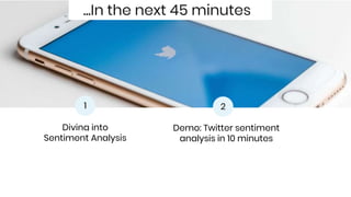 Twitter Sentiment Analysis in 10 Minutes Using Machine Learning | PPTX