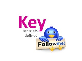 Keyconcepts
defined
 