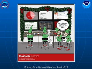 Future of the National Weather Service??? 