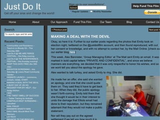 Just Do It! Vs the Daily Mail Using election #hashtags to find media outlet on Twitter Sending @messages to media/journalist profiles Most asked permission or paid up… not the Daily Mail 