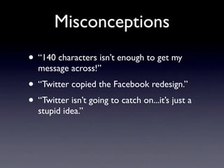 Understanding Twitter