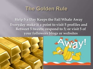  And a dash of promotion.…..and maybe some oregano.