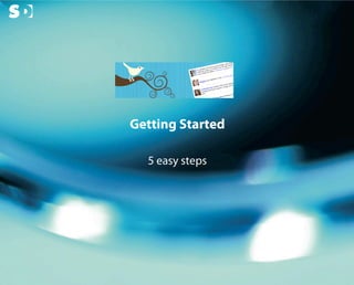 Getting Started

                                  5 easy steps




© Copyright Scott Design Inc.
 