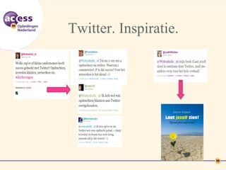 Twitter. Inspiratie.
 
