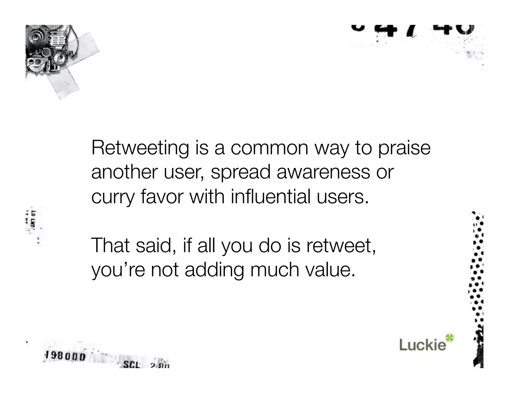 The Twitter Tutorial